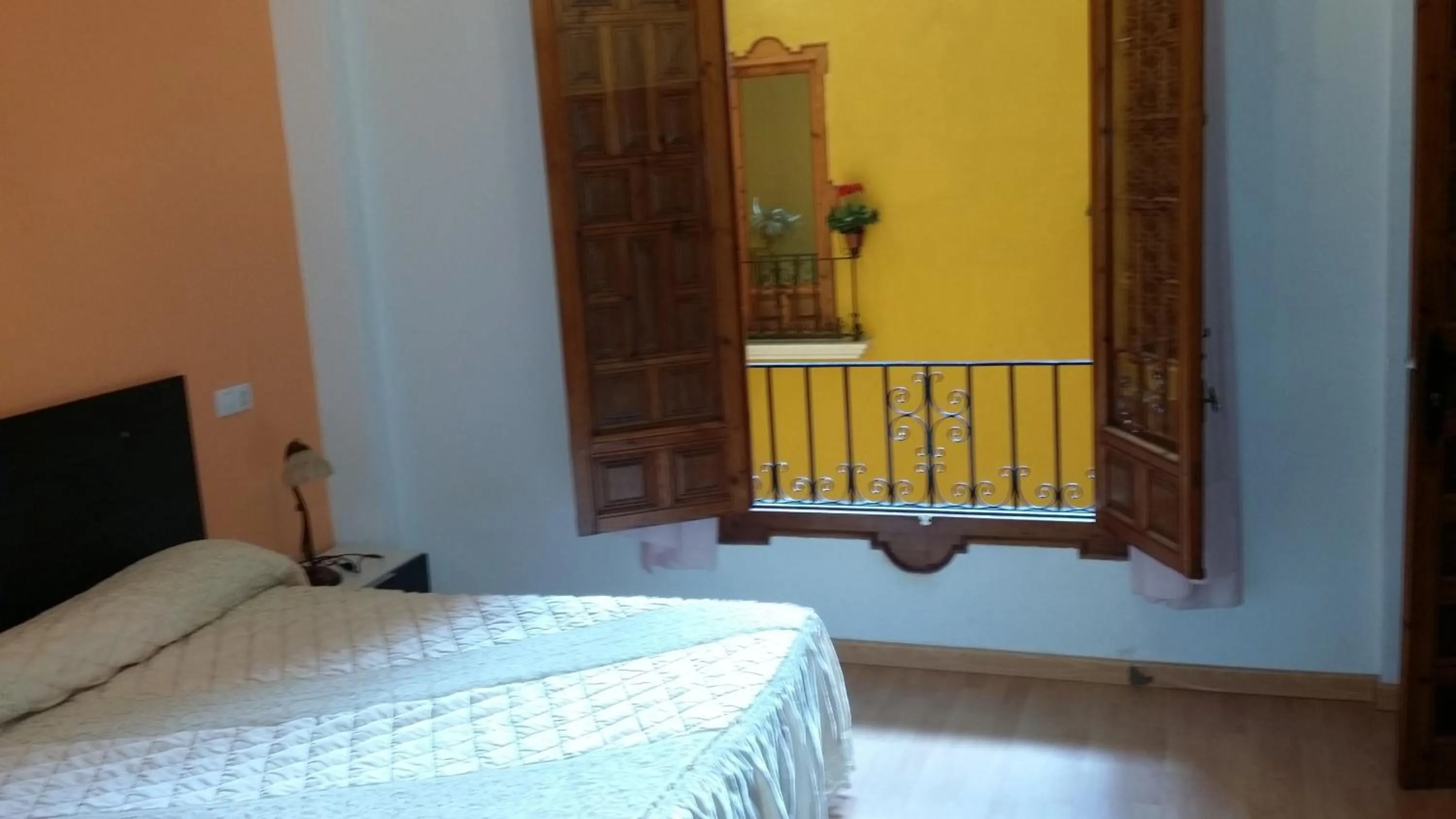 Bedroom, Bed in Hotel Mesón El Número Uno