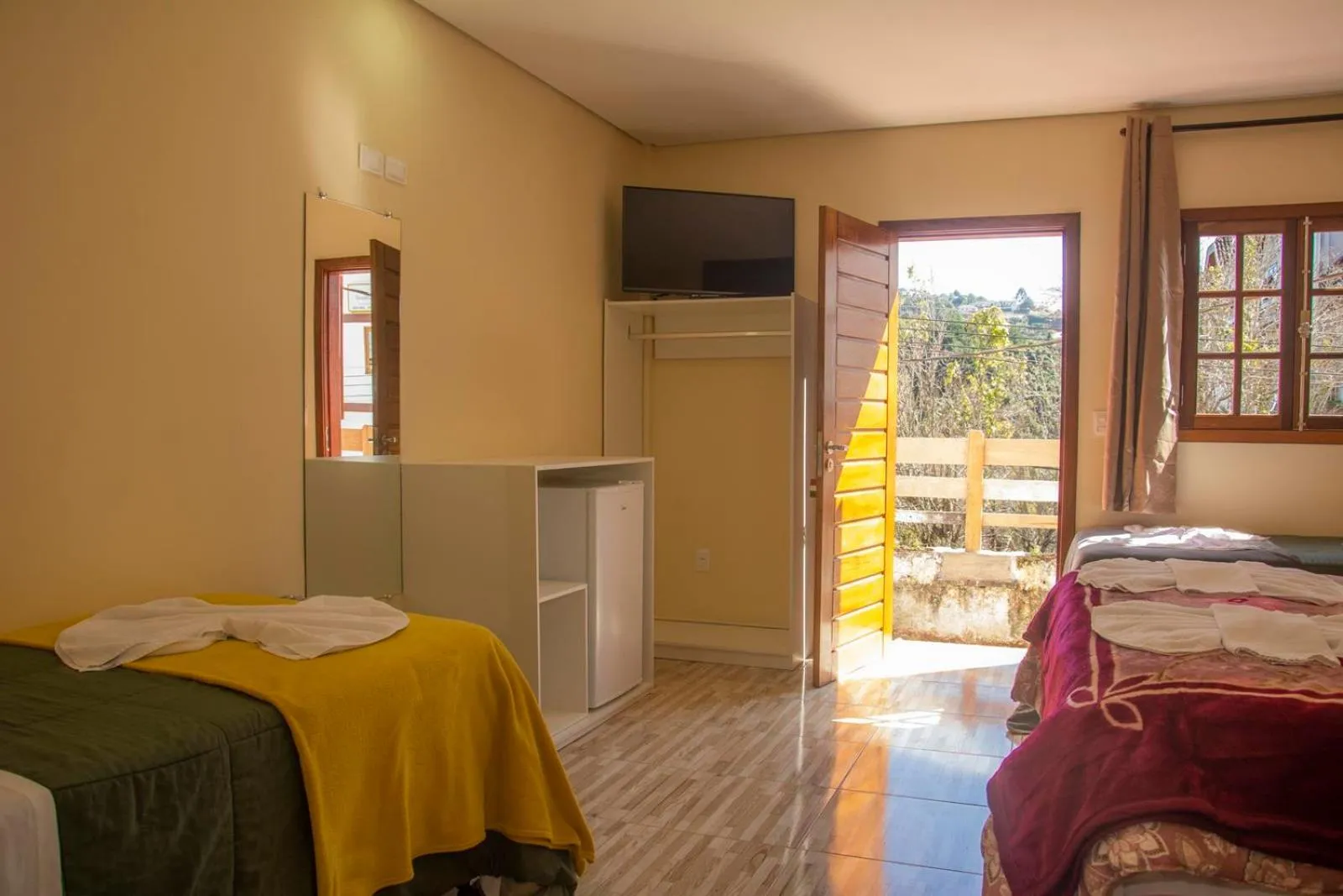 Bed in Villaggio di Roma