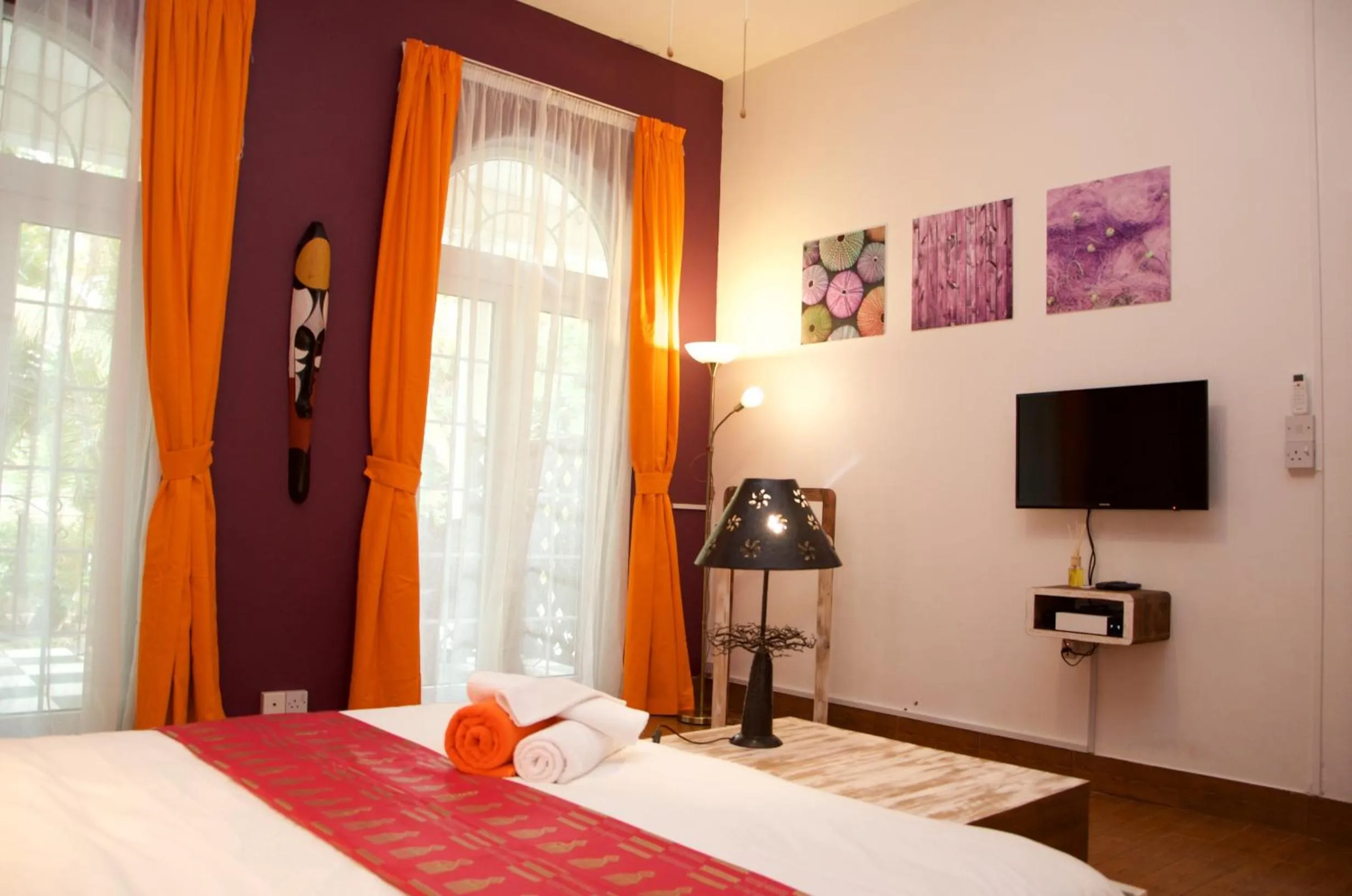 Bed in Villa Anakao Mauritius