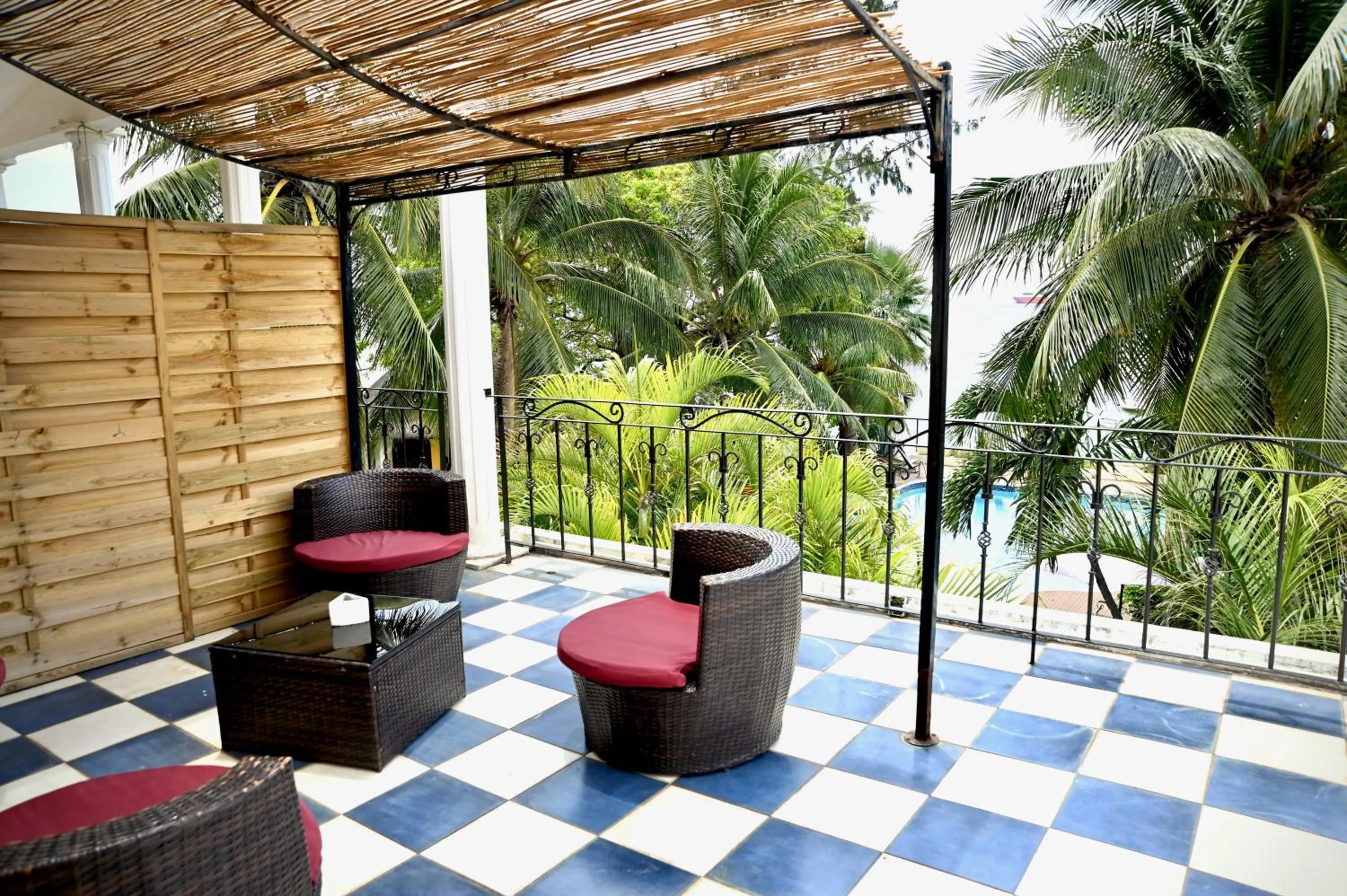 Balcony/Terrace in Villa Anakao Mauritius