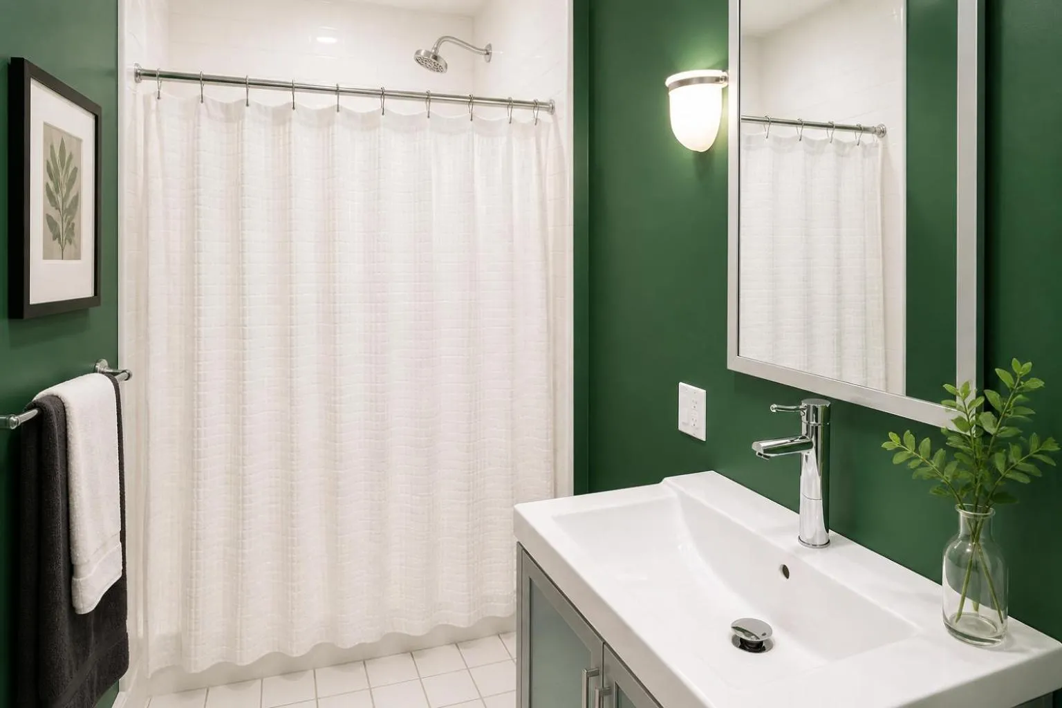 Bathroom in House 5863- Chicago's Premier Bed and Breakfast