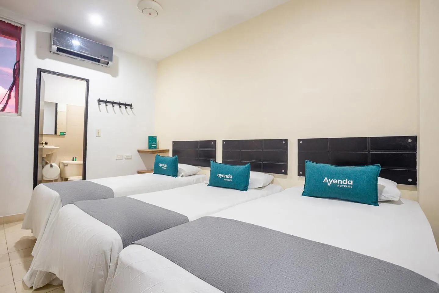 Bedroom, Bed in Ayenda Hotel Alejandría