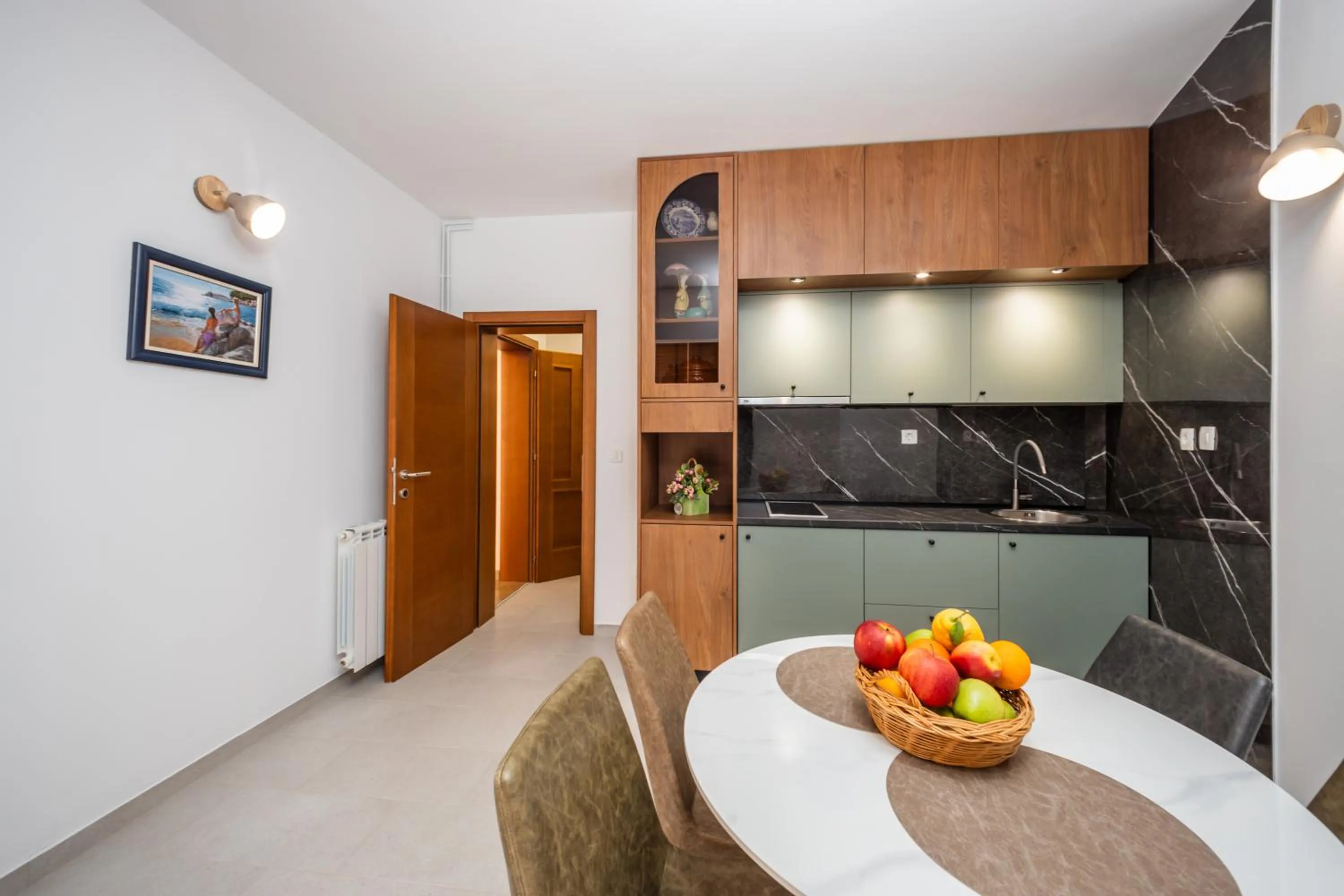 Kitchen or kitchenette in Guest House Medin