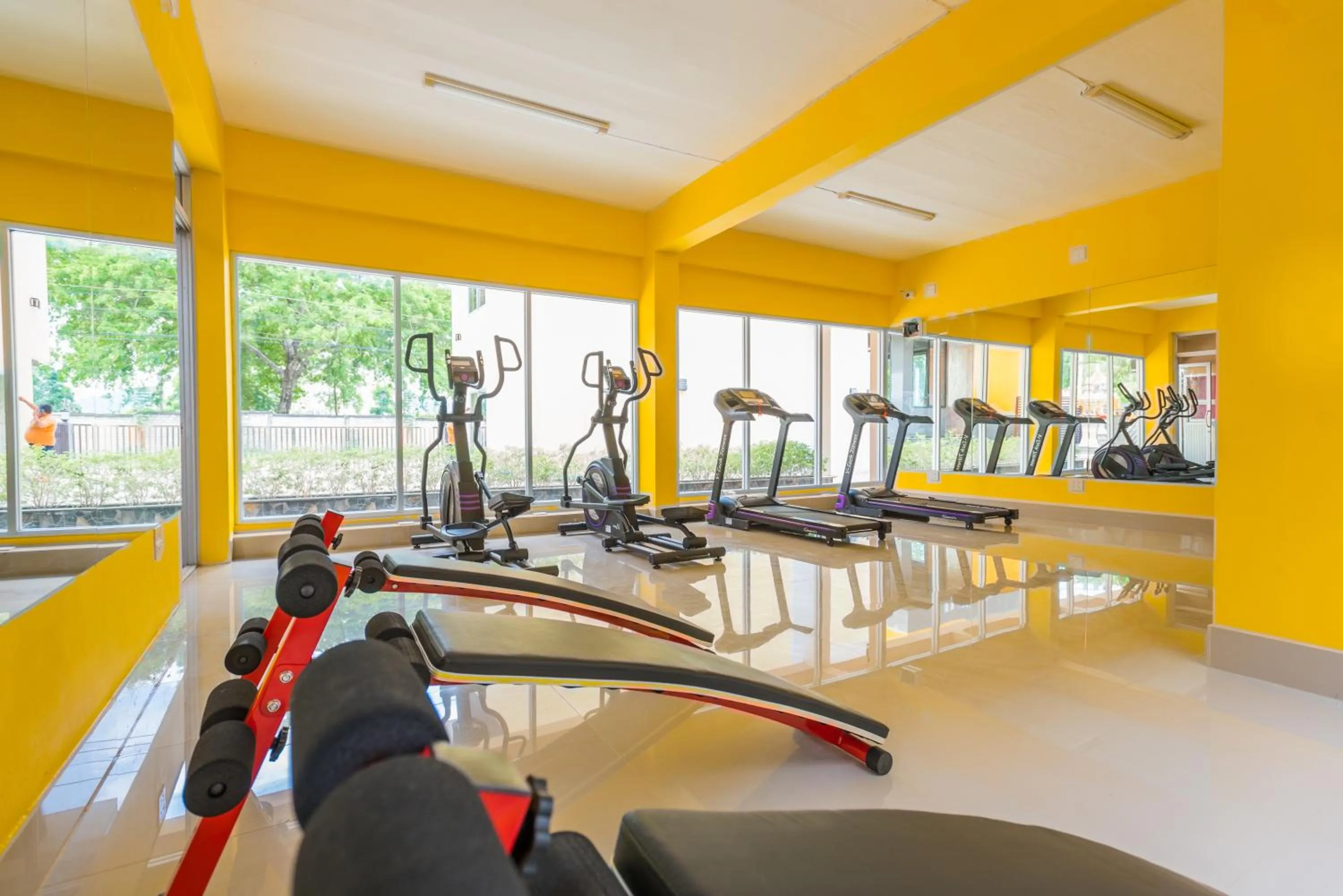 Fitness centre/facilities in The Bua Boutique Resort
