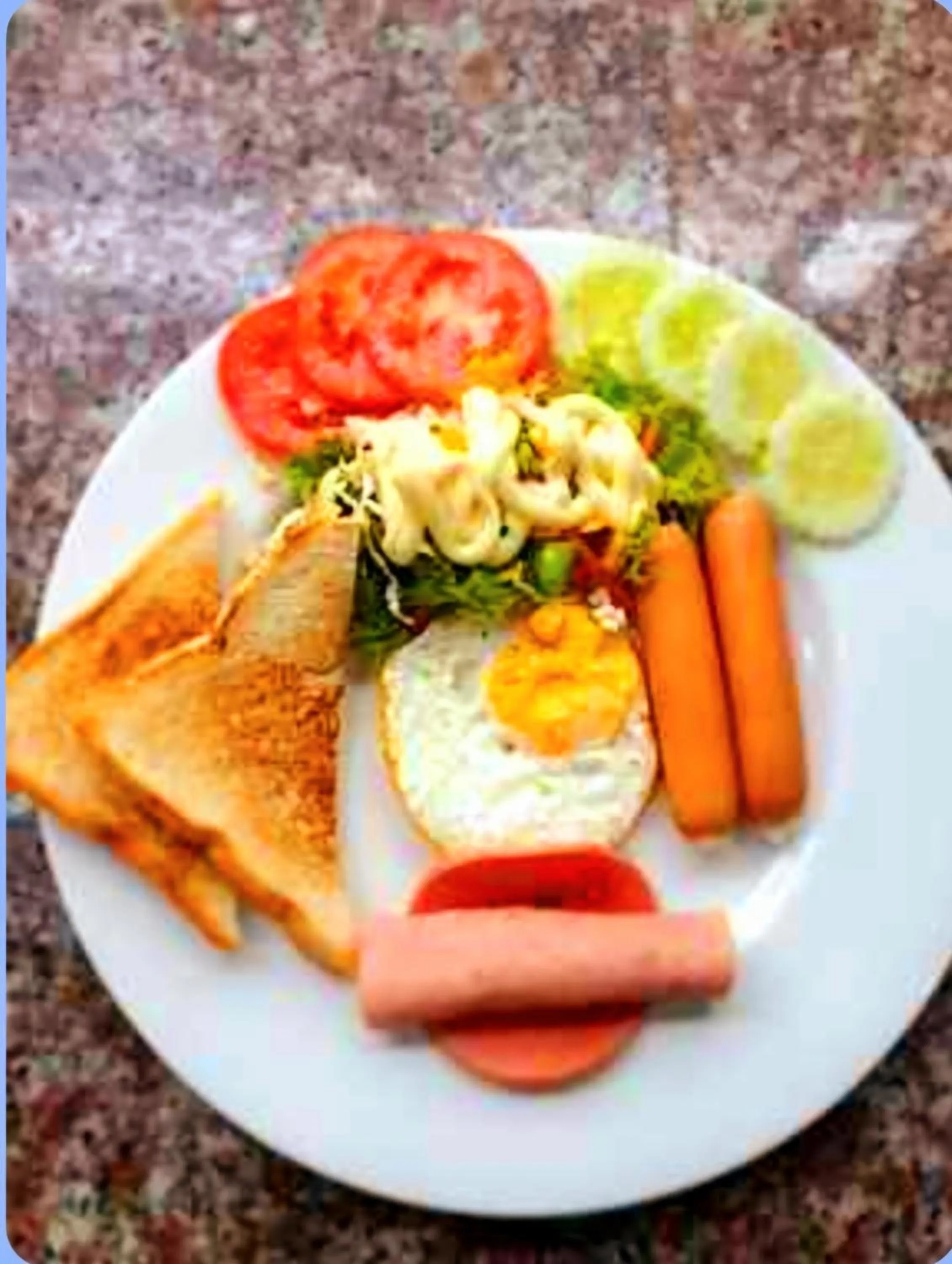 Breakfast in The Bua Boutique Resort