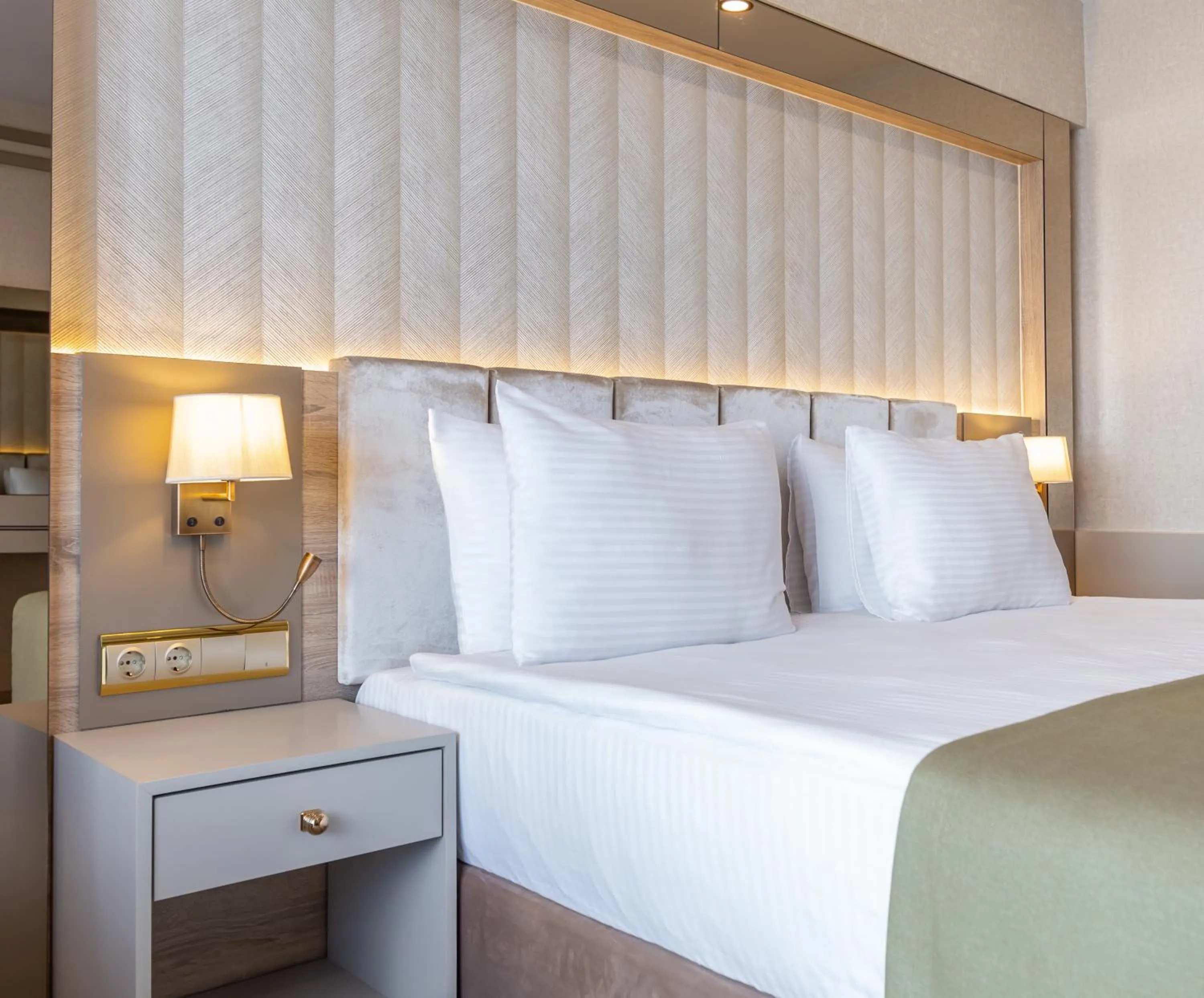 Bed in Belenli Resort Hotel