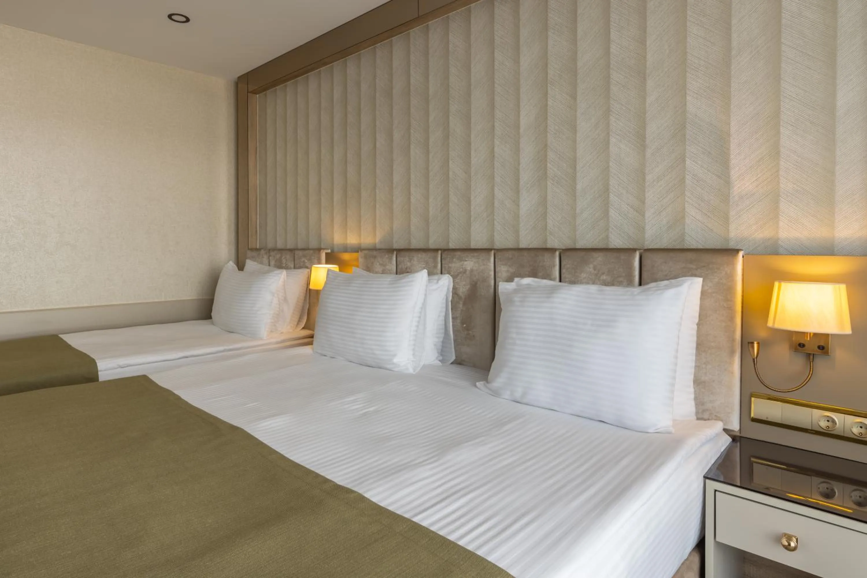 Bed in Belenli Resort Hotel