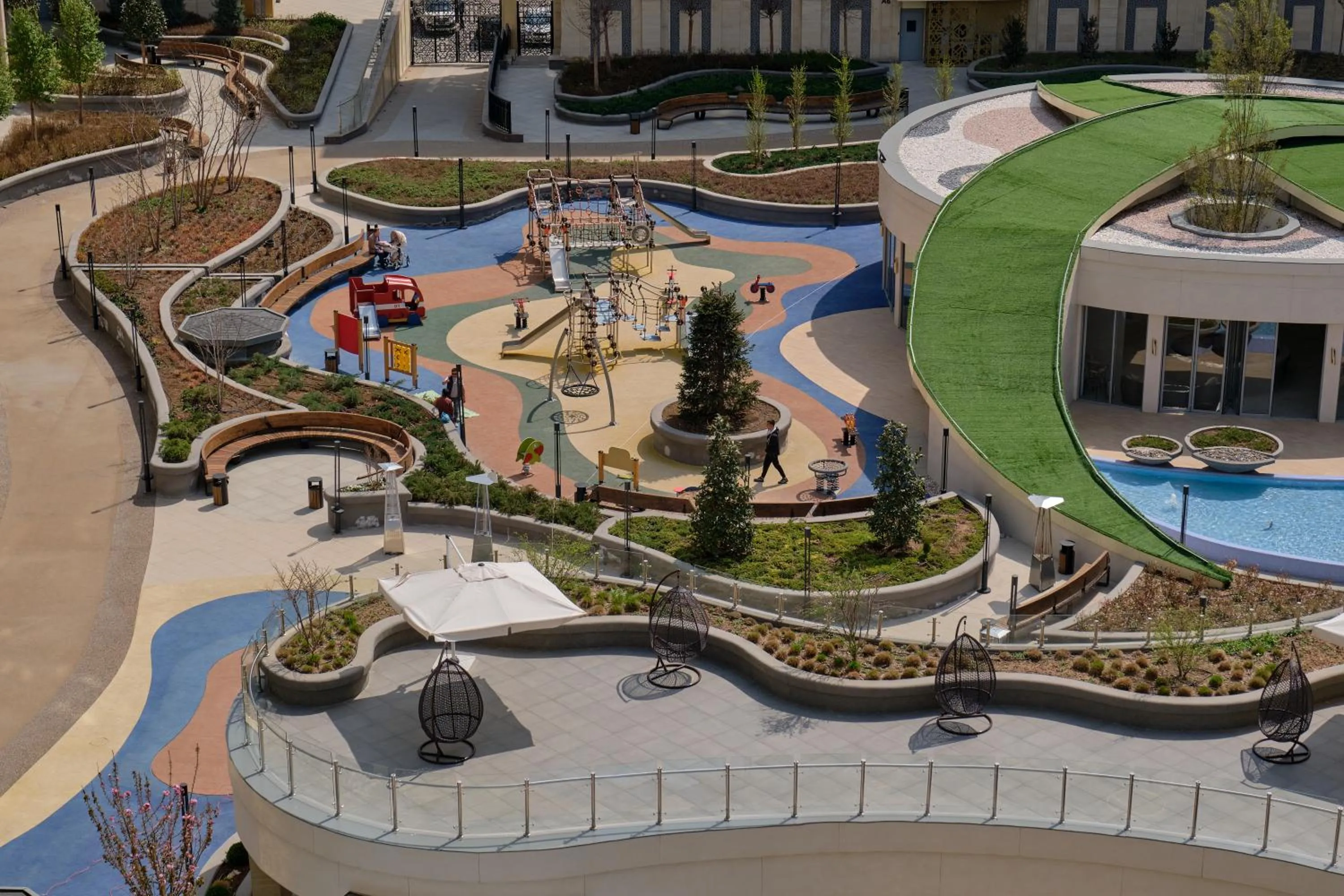 Garden in STYLO Residences & Suites