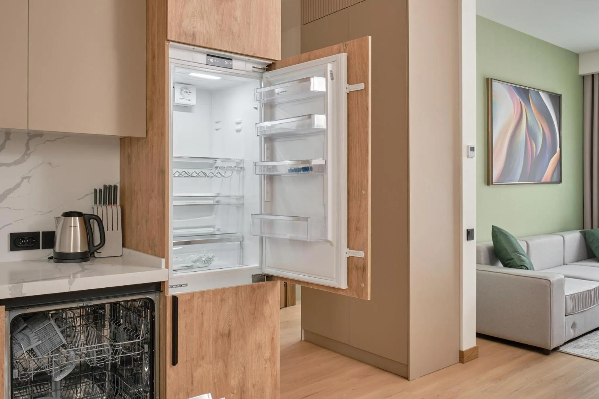 Inner courtyard view in STYLO Residences & Suites