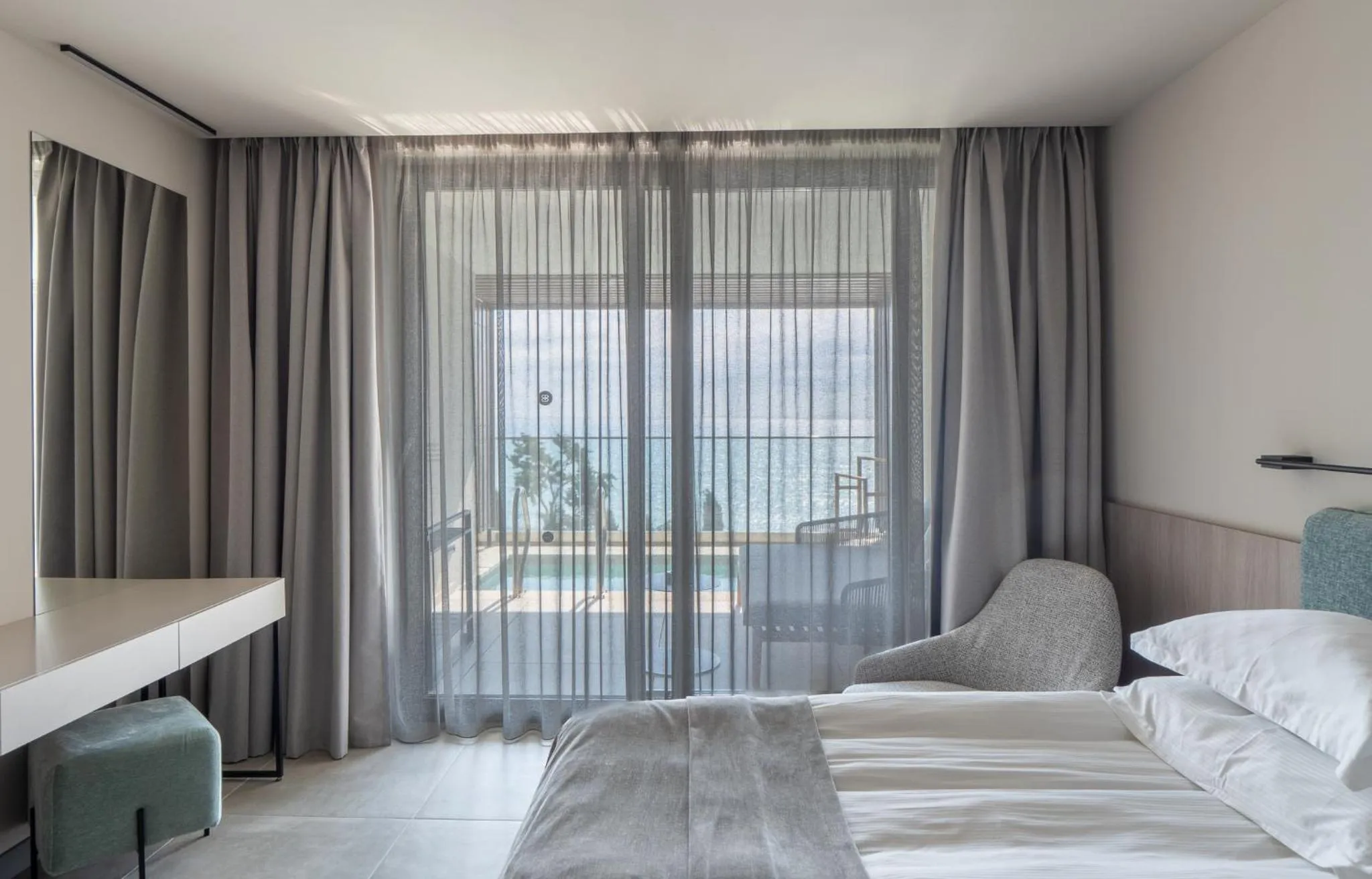 View (from property/room), Bed in GRIFID Noa