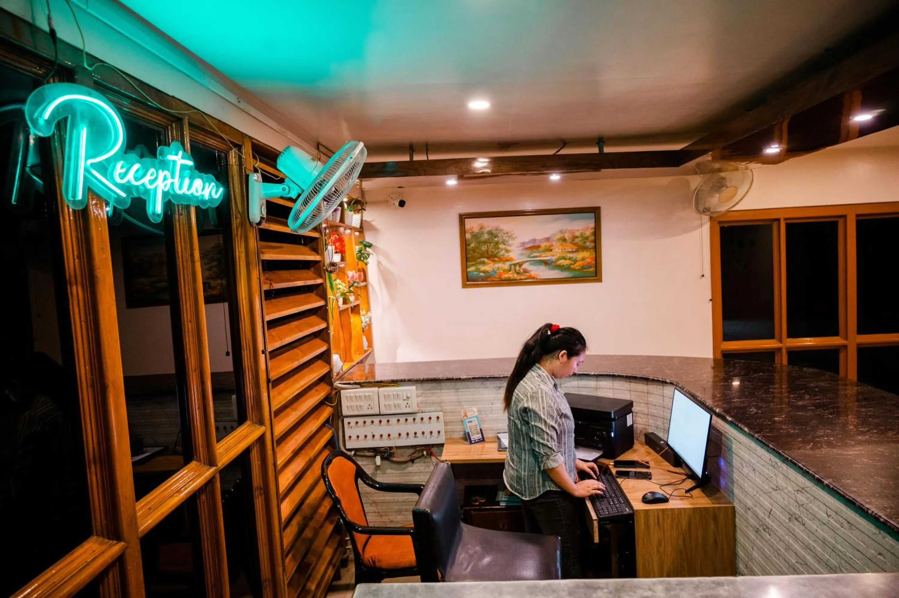 Lobby or reception in HOTEL COUNTRY INN