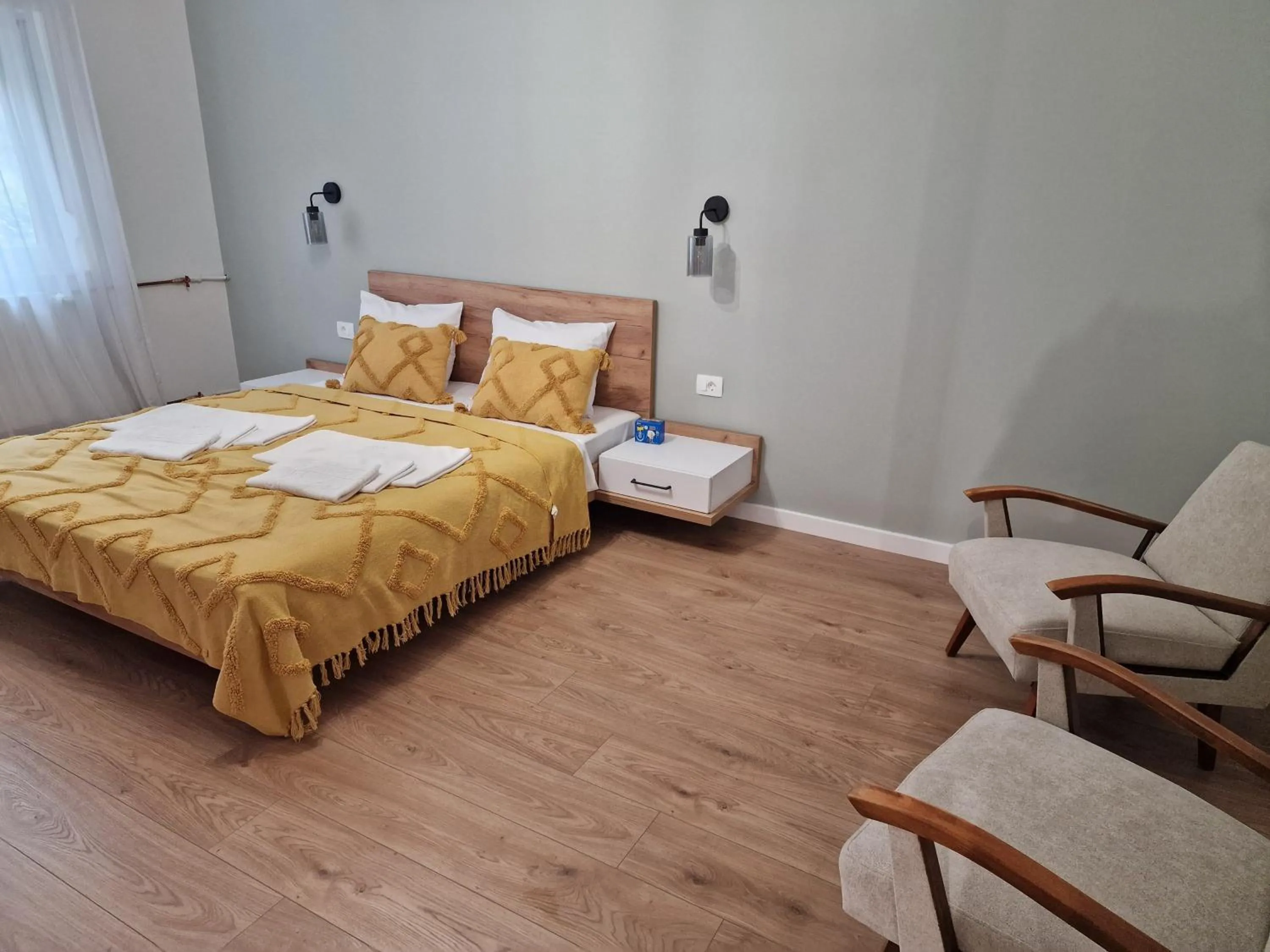 Bed in Apartament Alena Oradea