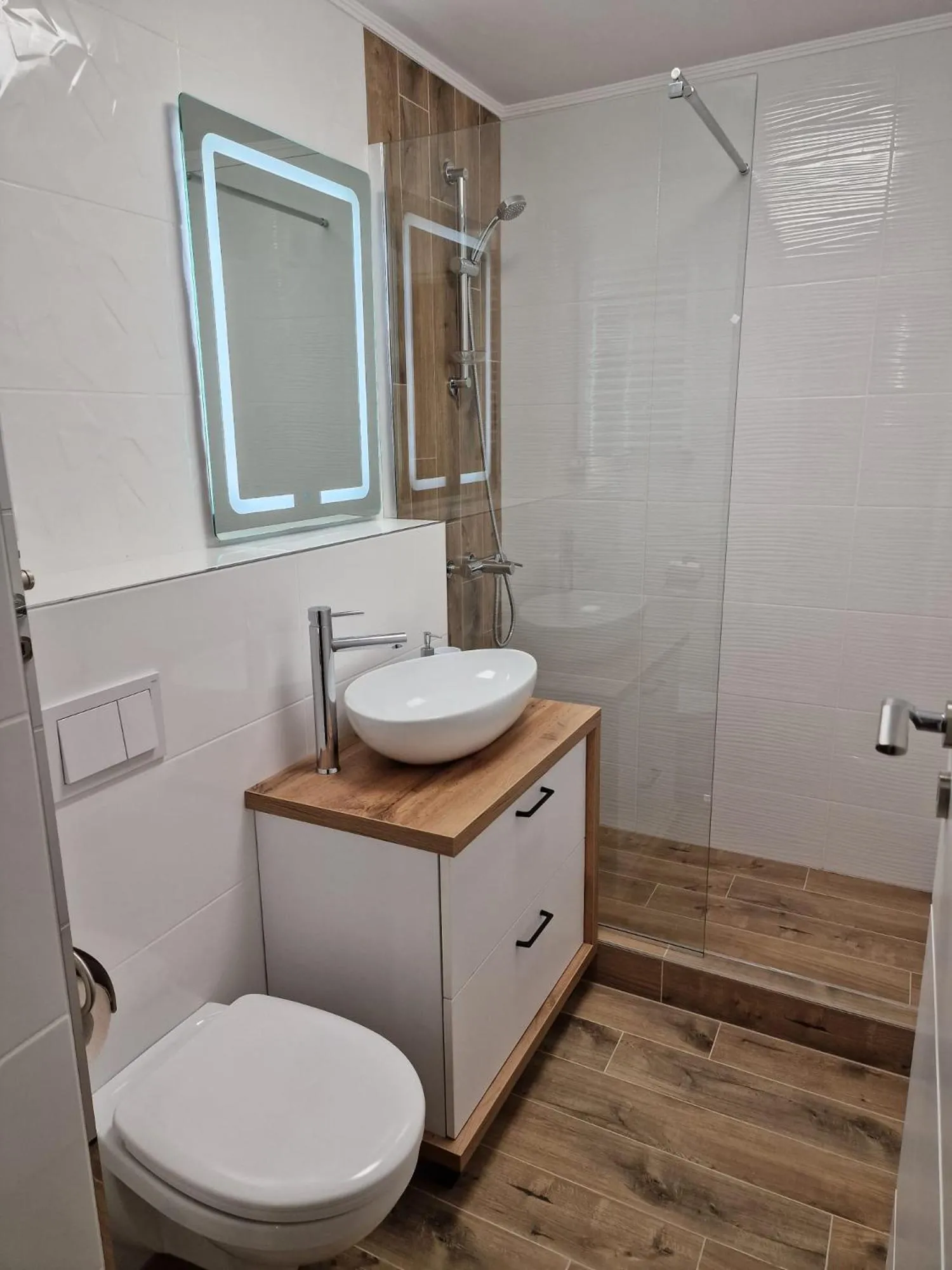 Shower in Apartament Alena Oradea