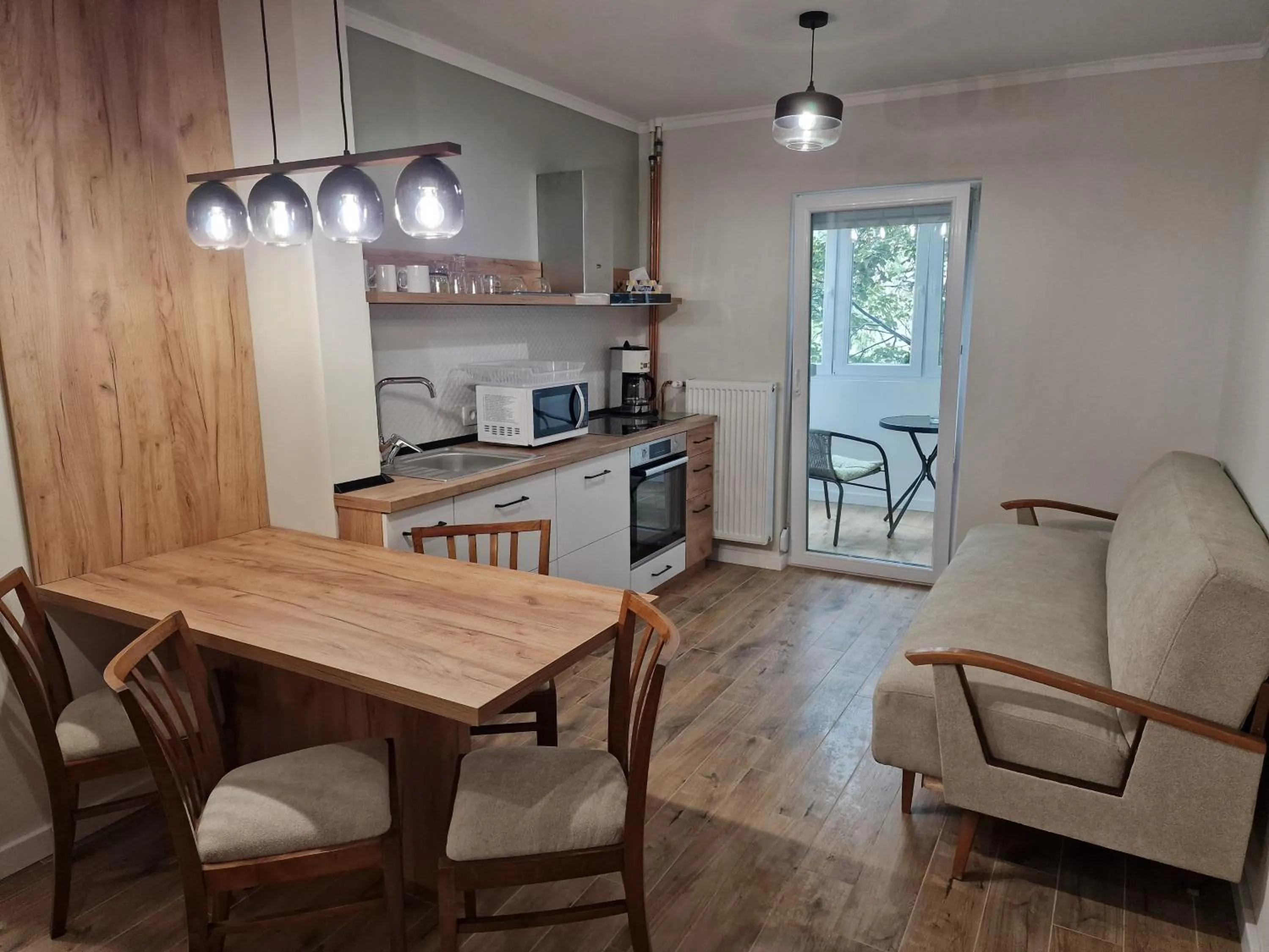 Coffee/tea facilities in Apartament Alena Oradea