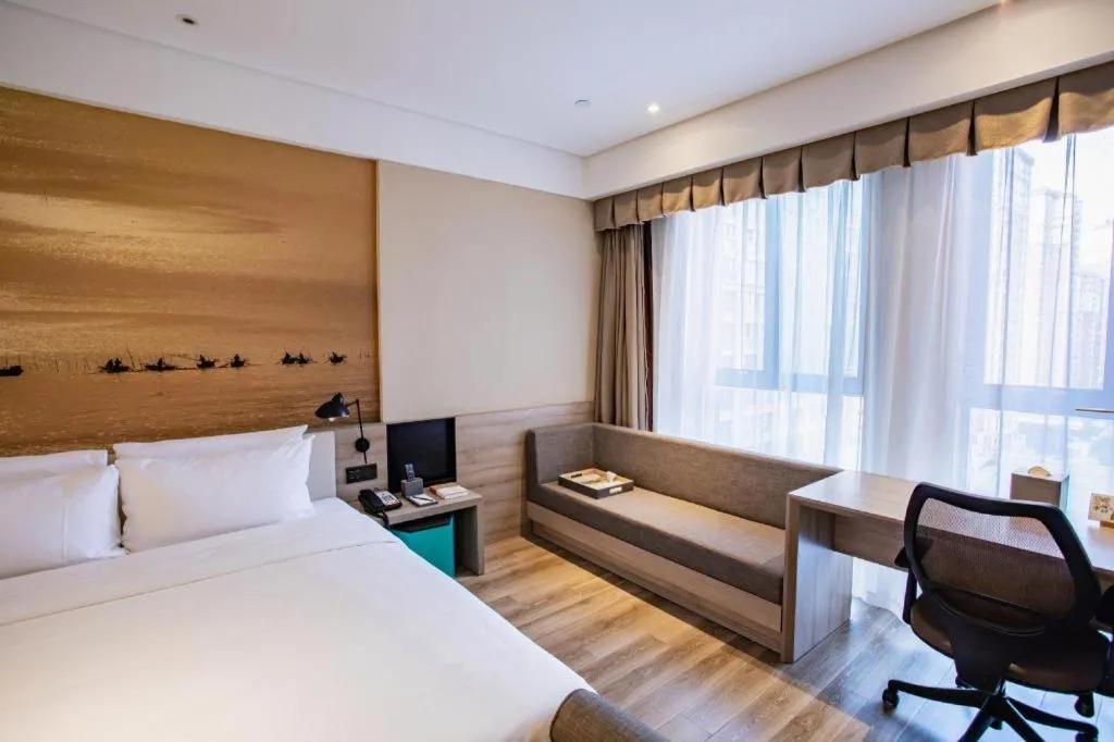 Bed in Atour Hotel Suqian Fazhan Avenue