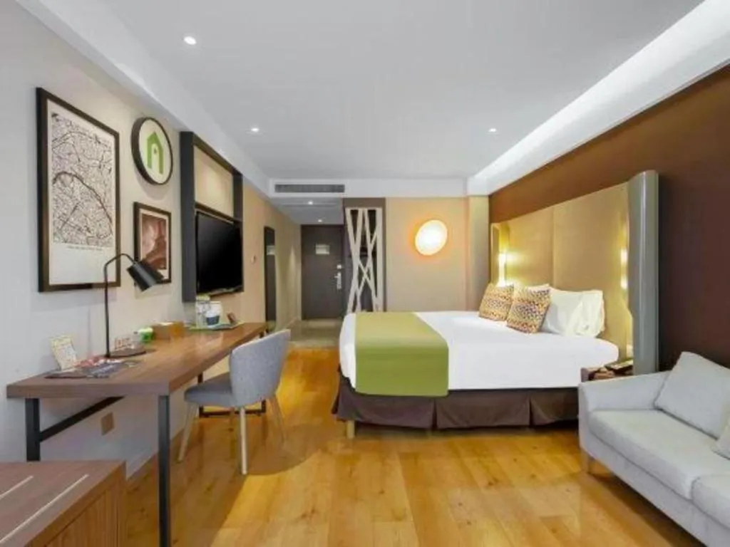 Bed in Campanile Hotel Dongying Financial Port