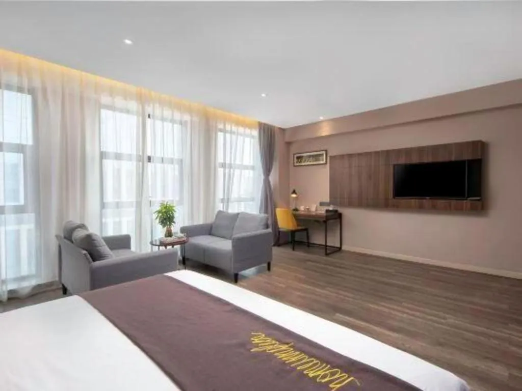 Bed in Campanile Hotel Dongying Financial Port