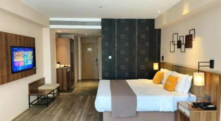 Bed in Campanile Hotel Dongying Financial Port