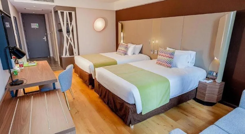 Bed in Campanile Hotel Dongying Financial Port