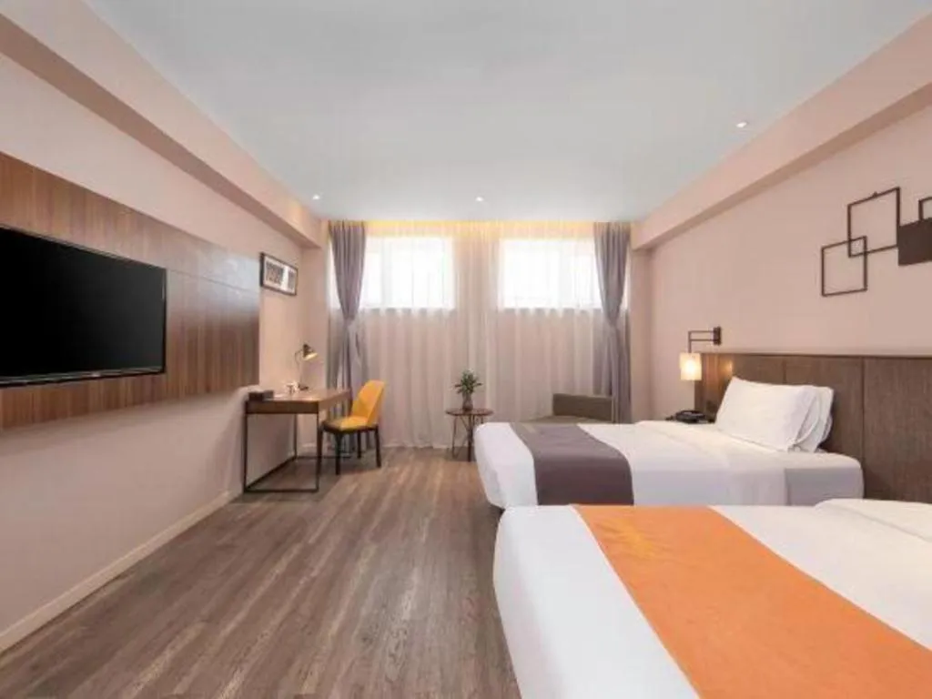 Bed in Campanile Hotel Dongying Financial Port
