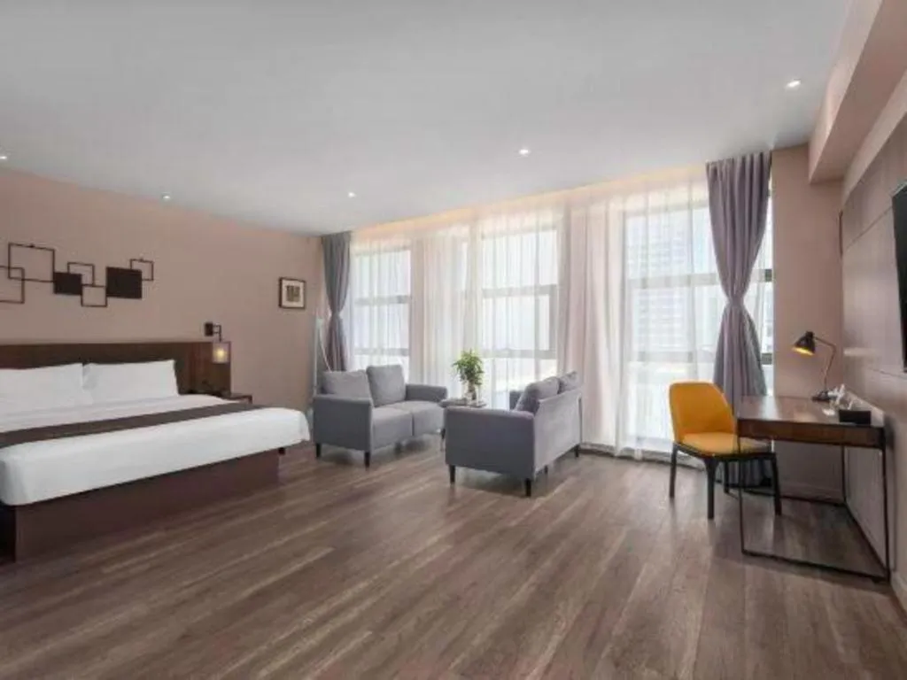 Bed in Campanile Hotel Dongying Financial Port