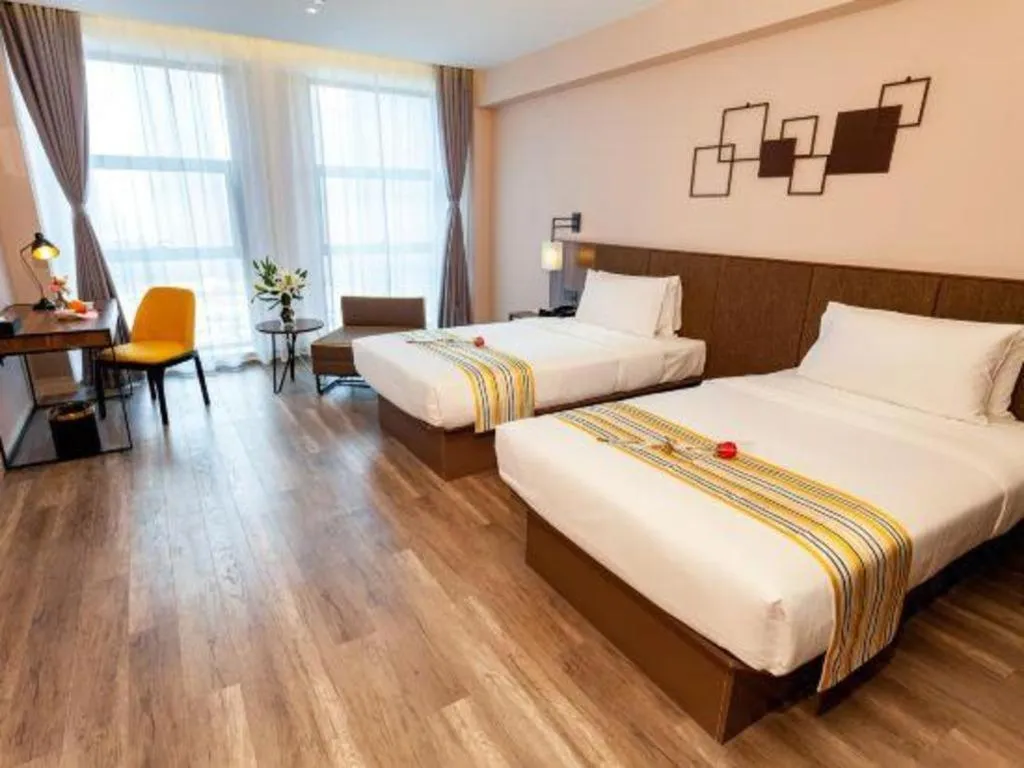 Bed in Campanile Hotel Dongying Financial Port