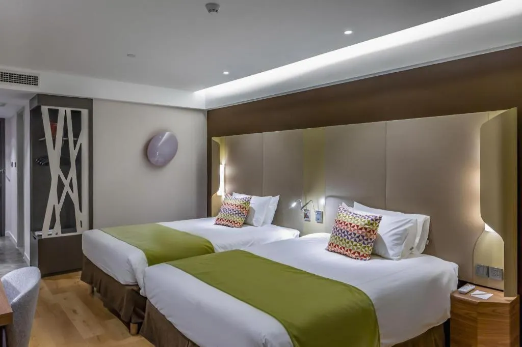 Bed in Campanile Hotel Dongying Financial Port