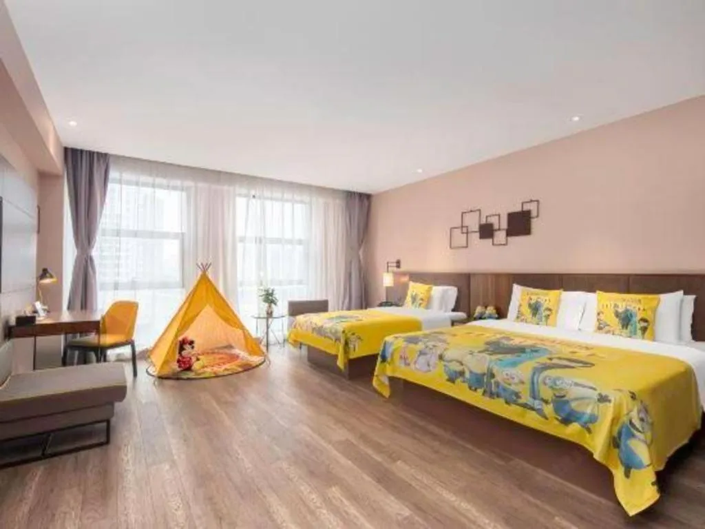 Bed in Campanile Hotel Dongying Financial Port