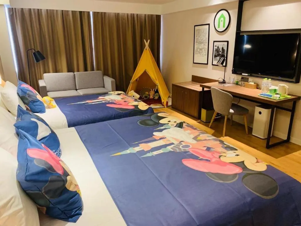 Bed in Campanile Hotel Dongying Financial Port