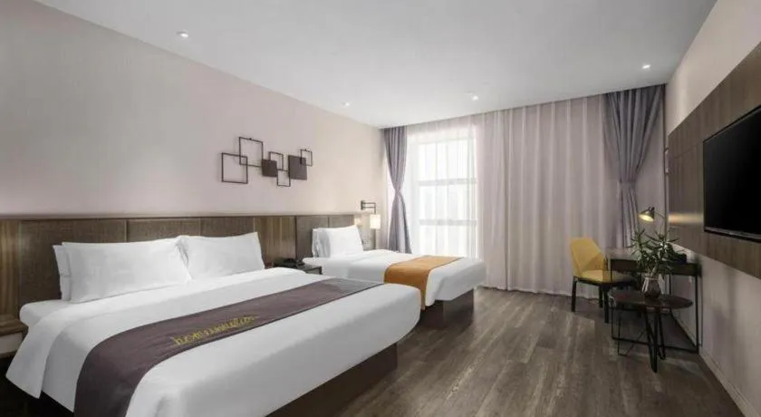 Bed in Campanile Hotel Dongying Financial Port
