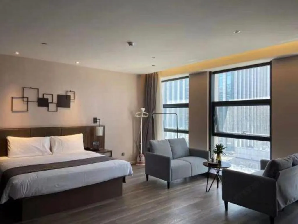 Bed in Campanile Hotel Dongying Financial Port