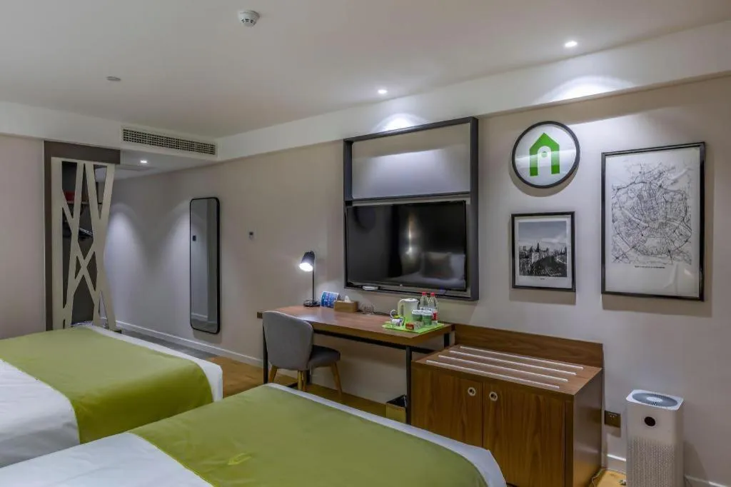 Bed in Campanile Hotel Dongying Financial Port