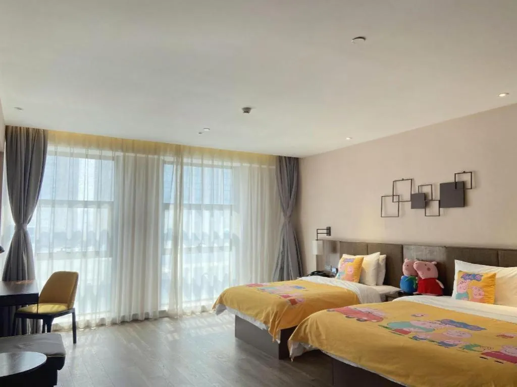 Bed in Campanile Hotel Dongying Financial Port