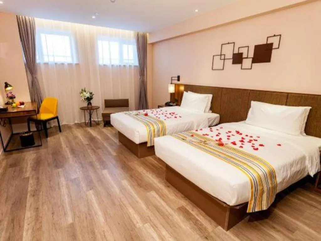 Bed in Campanile Hotel Dongying Financial Port