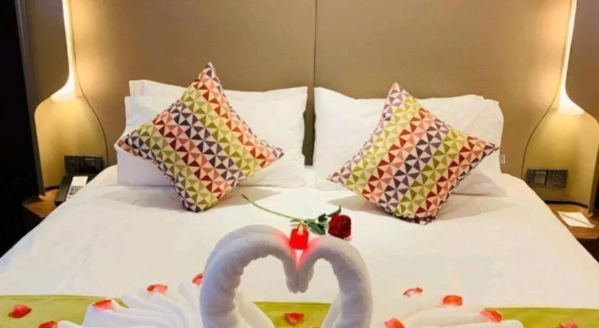 Bed in Campanile Hotel Dongying Financial Port