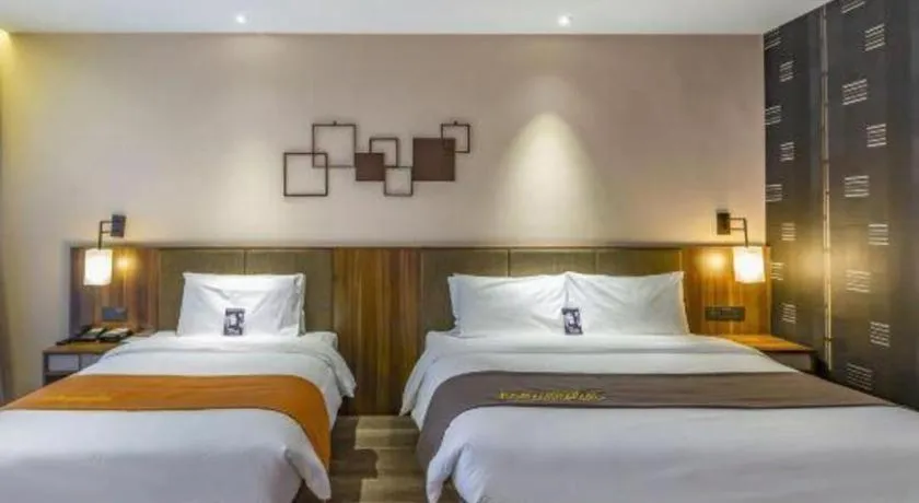 Bed in Campanile Hotel Dongying Financial Port