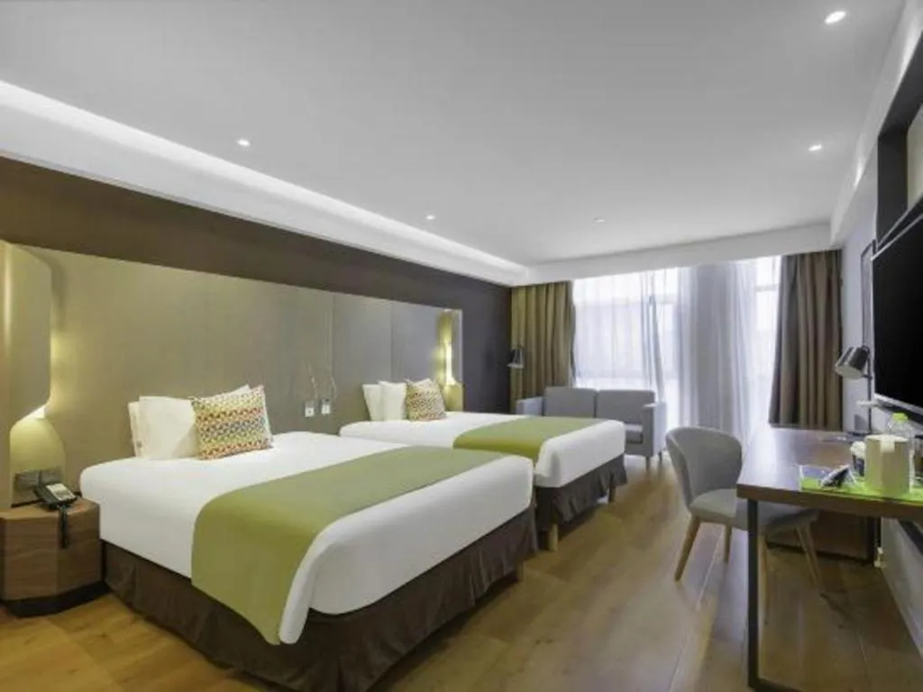 Bed in Campanile Hotel Dongying Financial Port