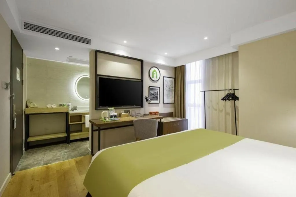 Bed in Campanile Hotel Dongying Financial Port