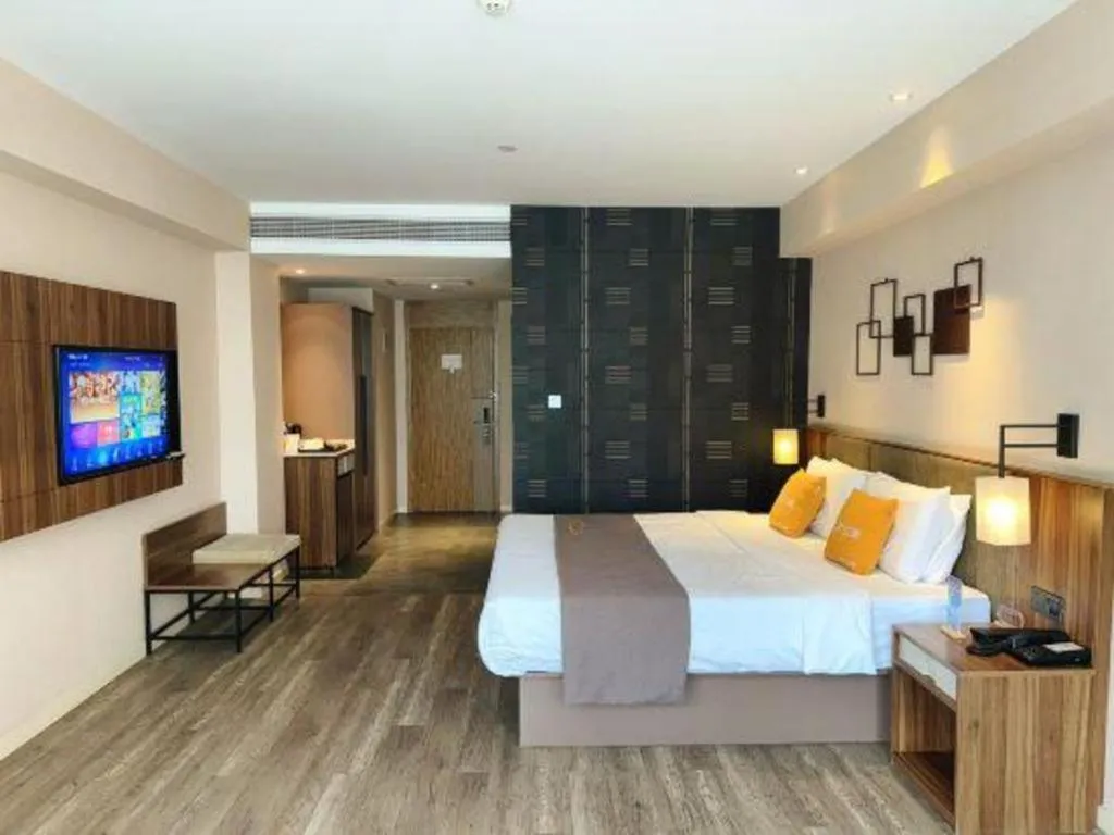 Bed in Campanile Hotel Dongying Financial Port