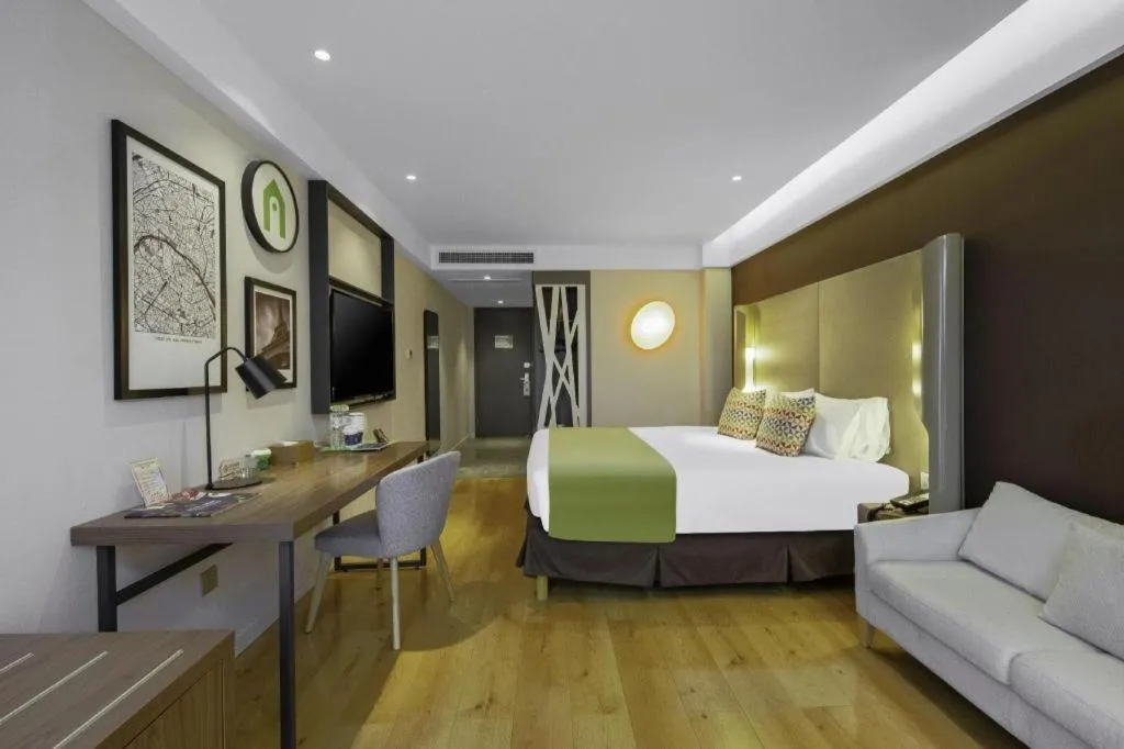 Bed in Campanile Hotel Dongying Financial Port