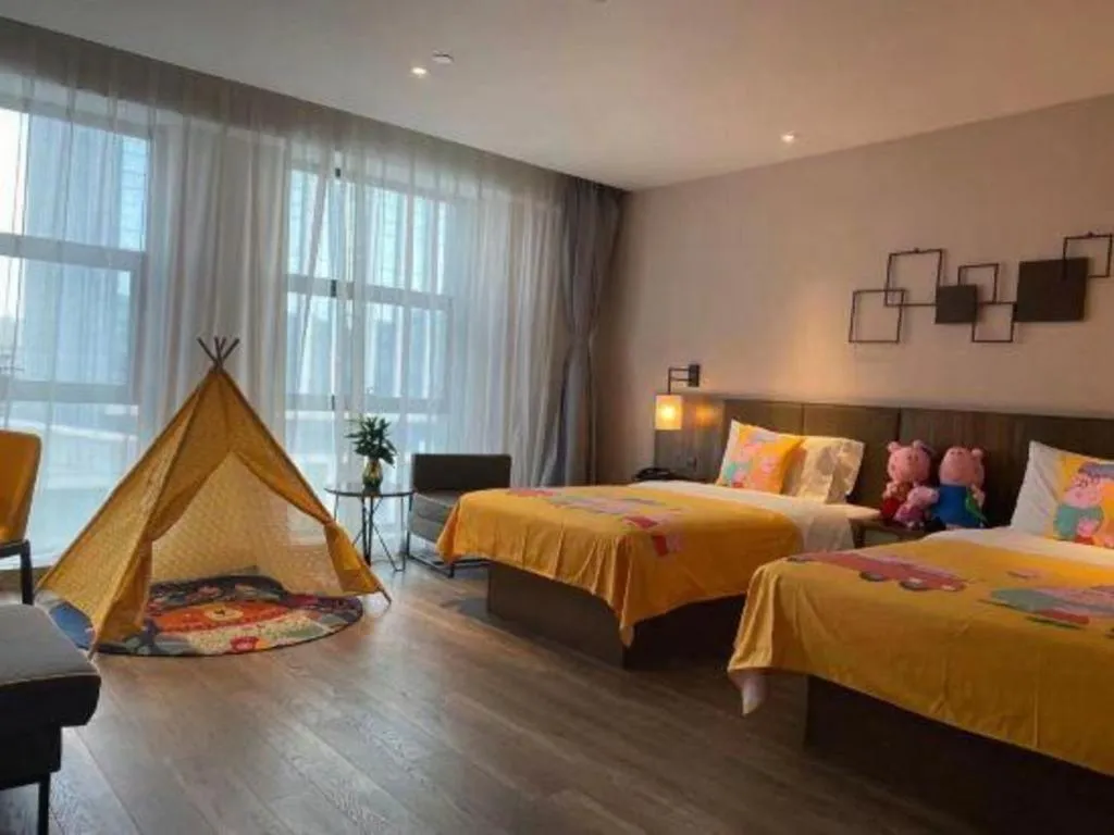 Bed in Campanile Hotel Dongying Financial Port