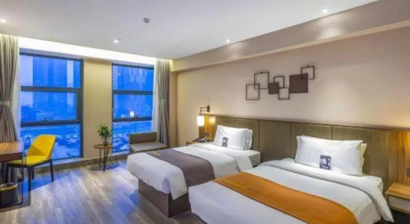 Bed in Campanile Hotel Dongying Financial Port