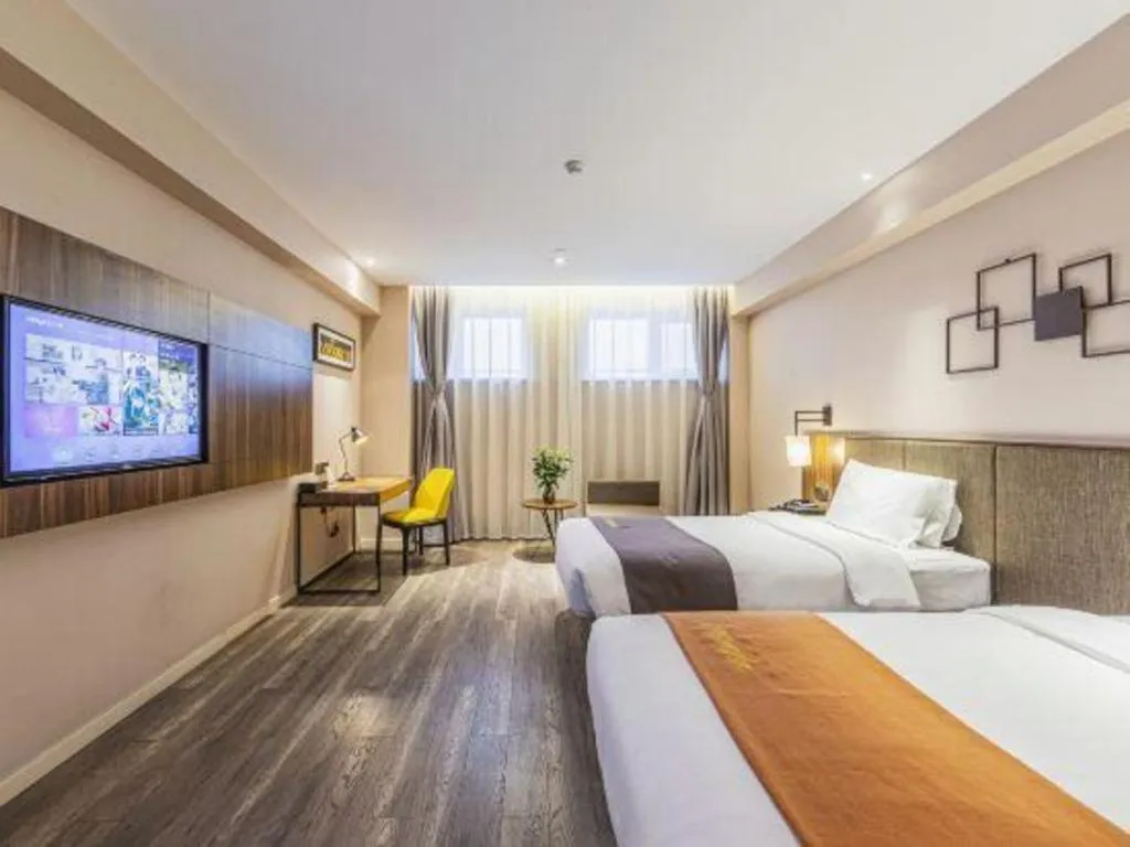 Bed in Campanile Hotel Dongying Financial Port