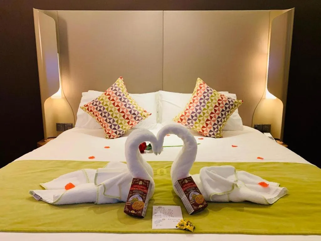 Bed in Campanile Hotel Dongying Financial Port