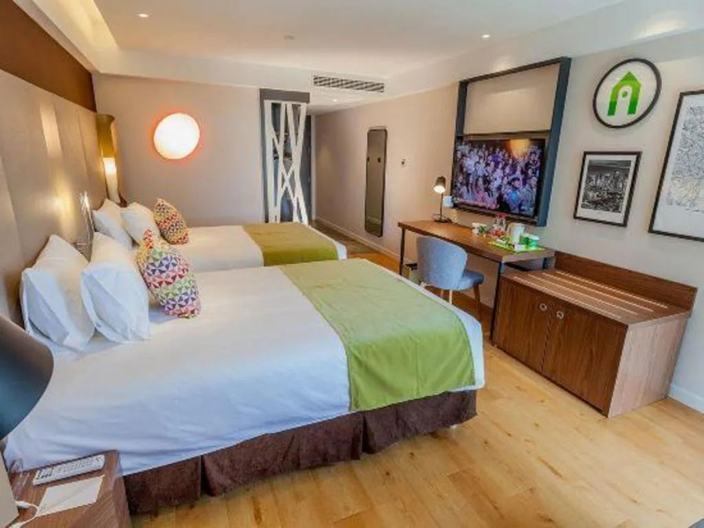 Bed in Campanile Hotel Dongying Financial Port