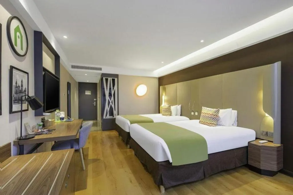Bed in Campanile Hotel Dongying Financial Port