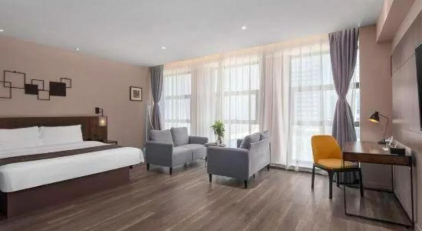 Bed in Campanile Hotel Dongying Financial Port