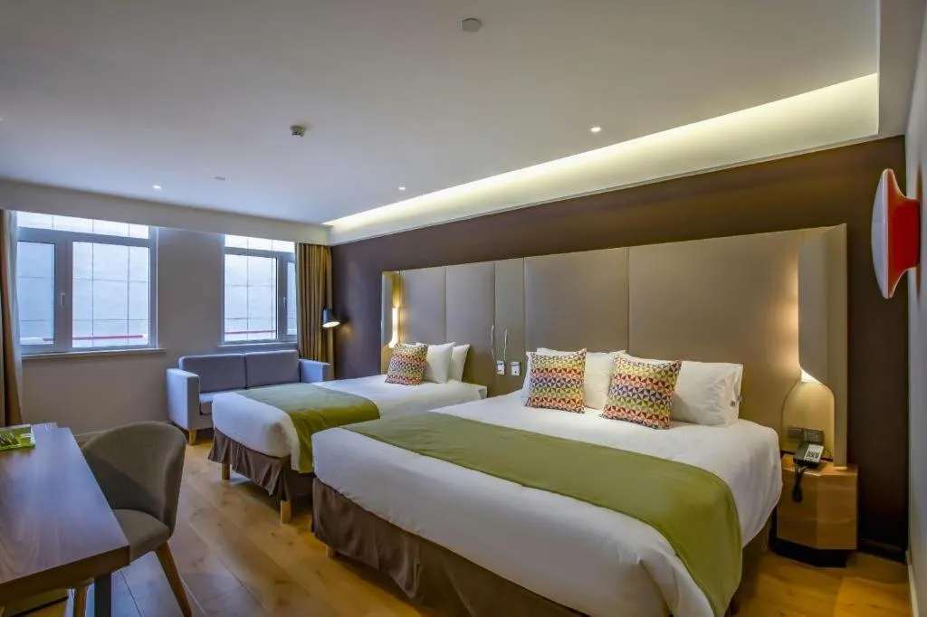 Bed in Campanile Hotel Dongying Financial Port