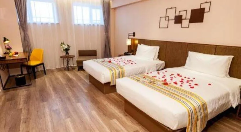 Bed in Campanile Hotel Dongying Financial Port