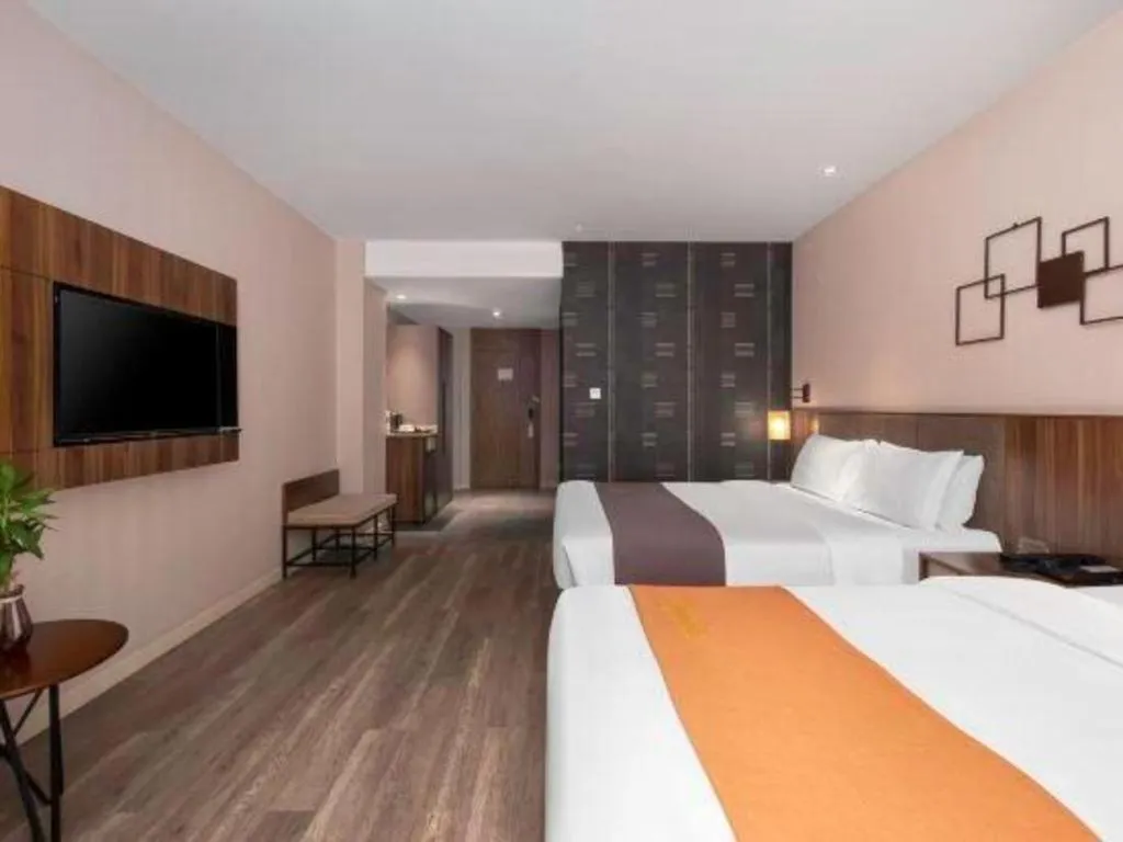Bed in Campanile Hotel Dongying Financial Port